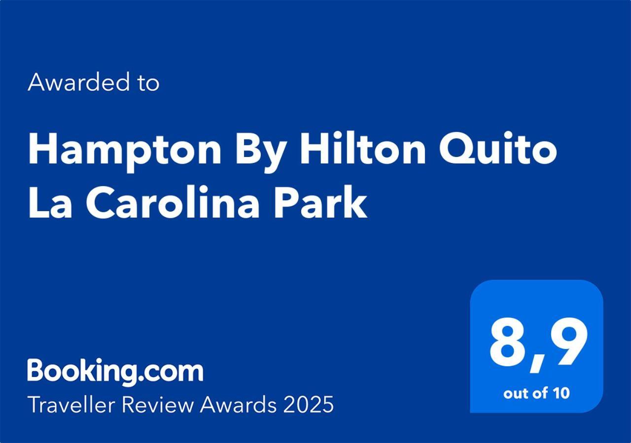 Hampton By Hilton Quito La Carolina Park Exterior foto